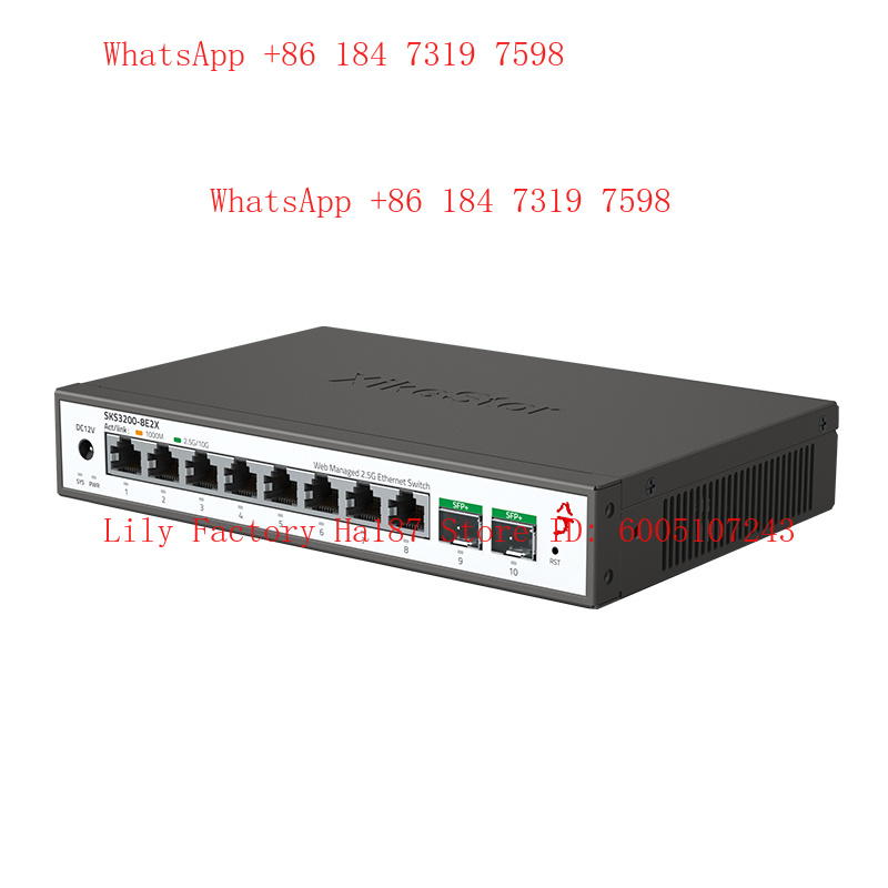 Switch di Rete XikeStor 8*2.5G - Sfp+ 10G Managed Switch 8 Port recensione e prezzo